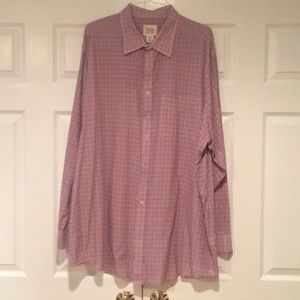 True Nation men’s 3XLT button down dress shirt
